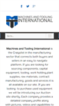 Mobile Screenshot of machinesandtoolinginternational.com