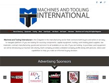 Tablet Screenshot of machinesandtoolinginternational.com